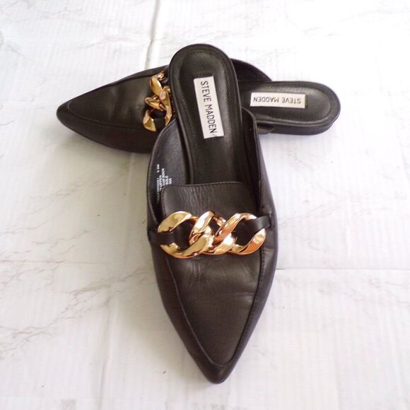 Steve madden leather loafers 8.5 - Picture 1 of 10